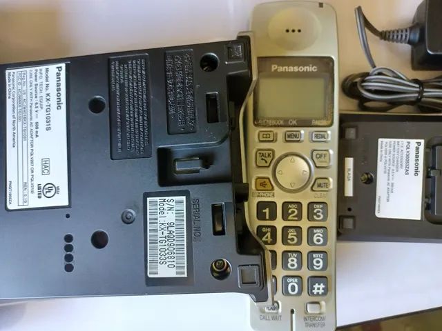 Telefone e secretária eletrônica PANASONIC KX-TG1031S l. - Foto 4