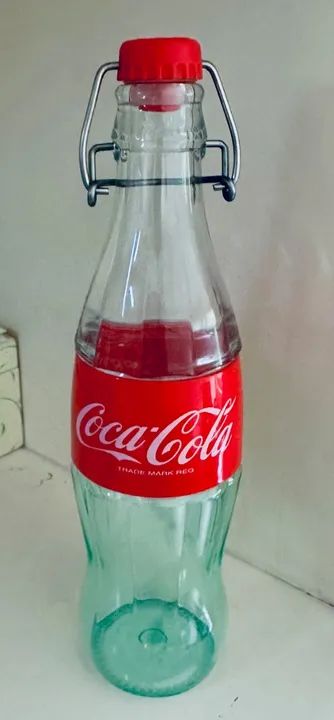 Coca-Cola garrafa/copo de colecionador (acrílico)