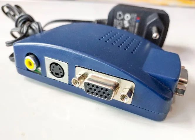 Conversor de VGA(computador) para Vídeo Rca e S-Vídeo