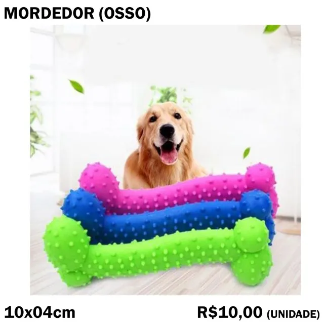 Mordedor Cachorro Gato Pet Terapéutico Fisioterapia