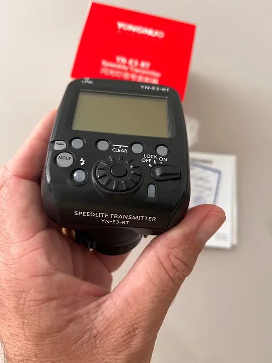 Rádio Flash Yongnuo YN-E3-RT para Canon - Excelente Estado - Foto 4