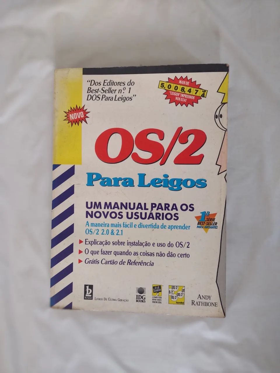 Livro OS/2 Para Leigos - editora Berkeley - 308 páginas