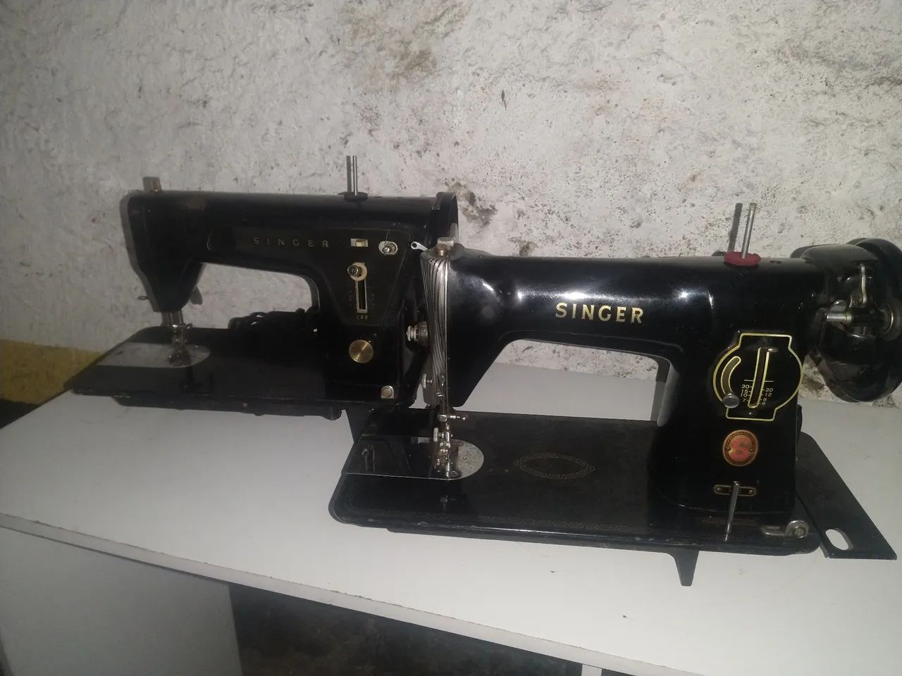 Lote 2 máquina de costura Singer 