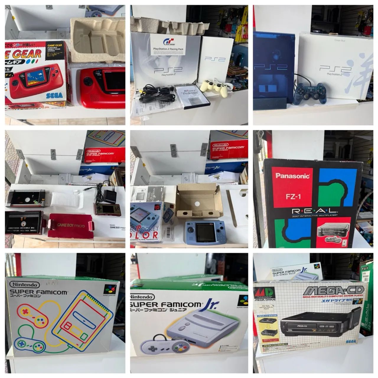 Consoles de Vídeo Game Diversos - Raridades!