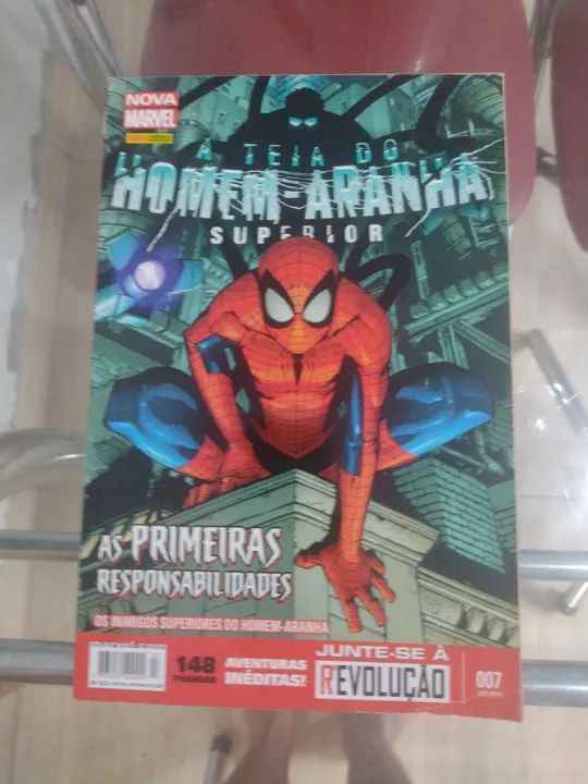A teia do homem aranha superior 1 ao 5 e 7 - Foto 6