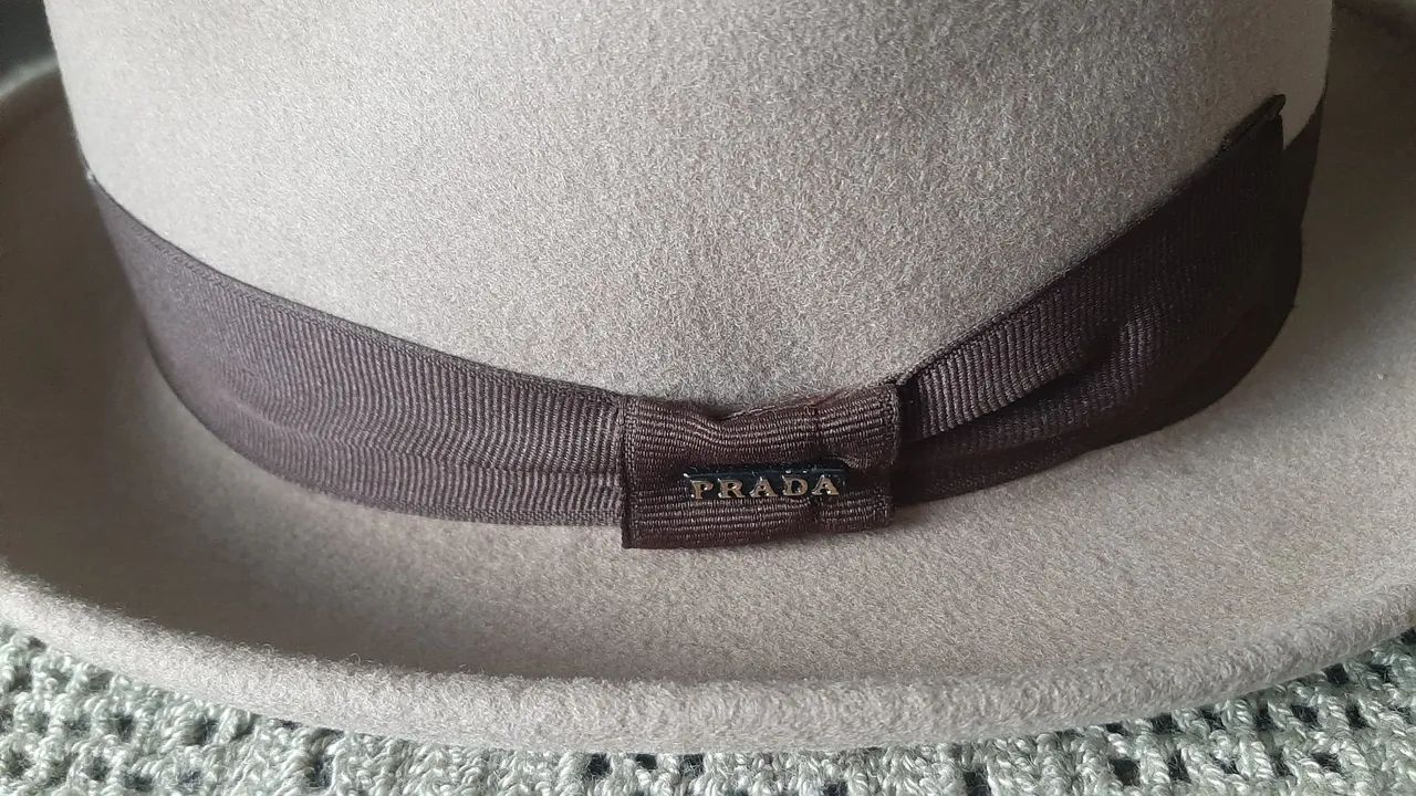 Chapeu vintage legitimo Prada  - Foto 5