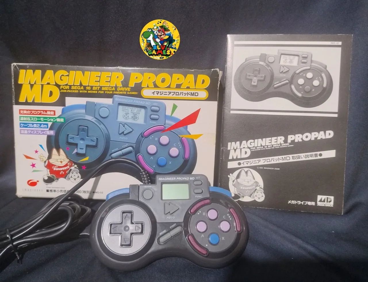 Controle Mega Drive programável - Imagineer propad 
