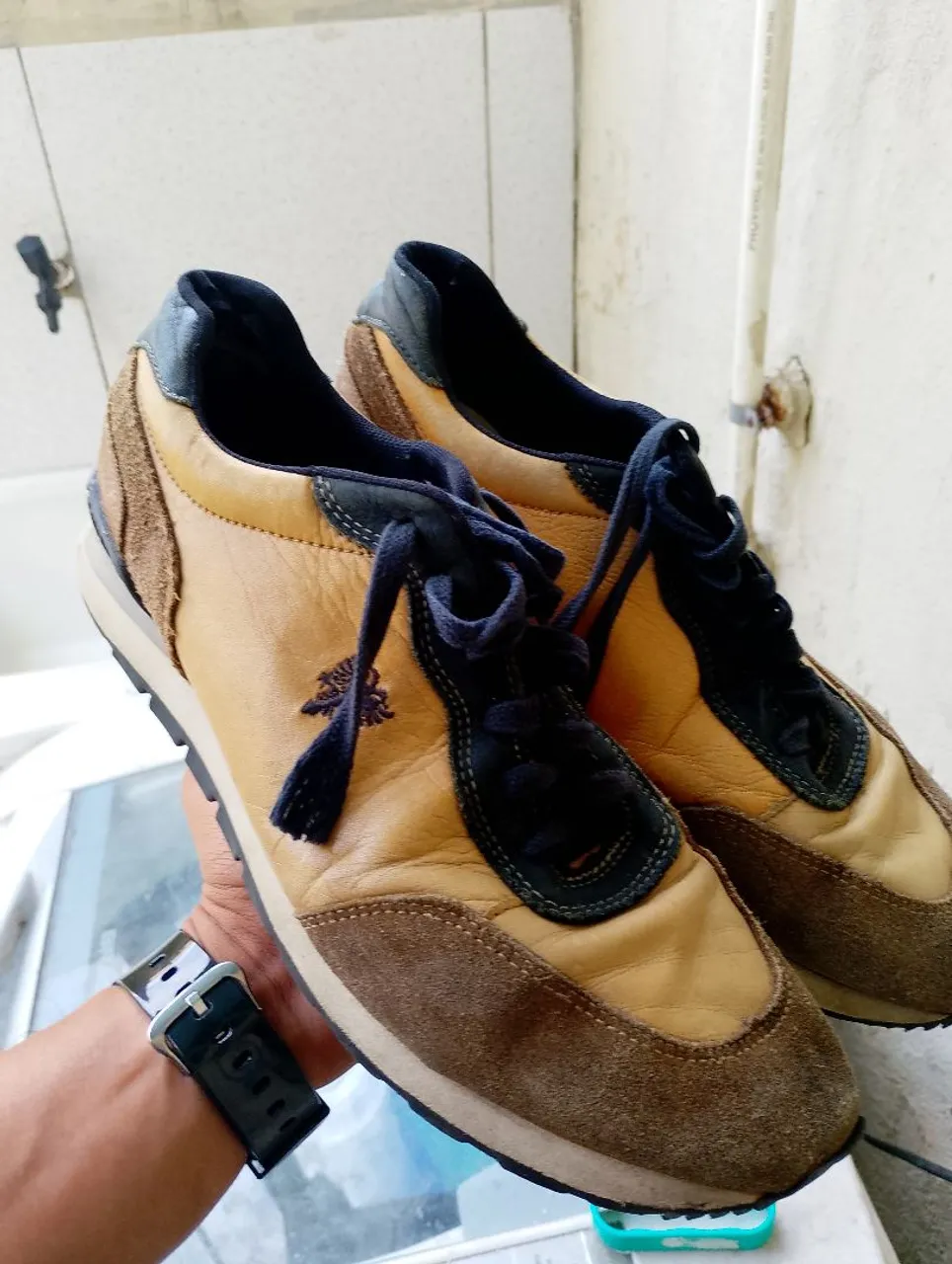 Tênis Masculino Casual Couro