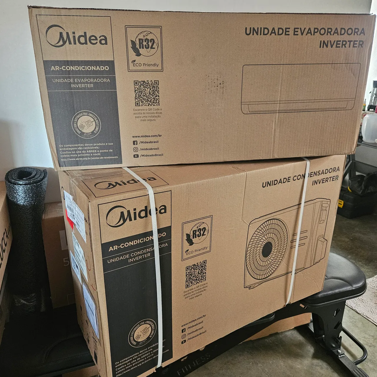 Ar-condicionado Split Midea Xtreme Save Inverter 12.000 BTUs Frio 220v
