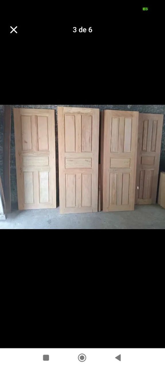 Promoção de portas de madeira Mistas