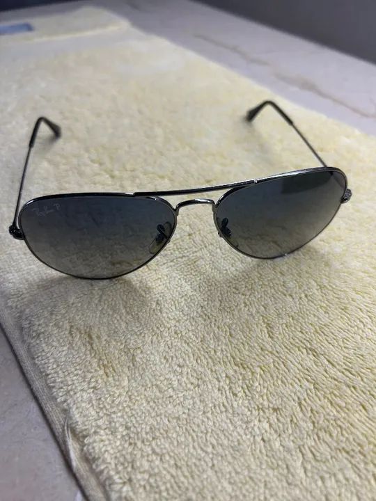 Óculos Ray-Ban aviador clássico original  - Foto 4