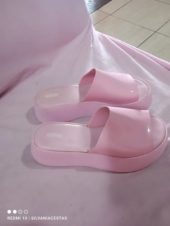 Sandálias Melissa Rosa