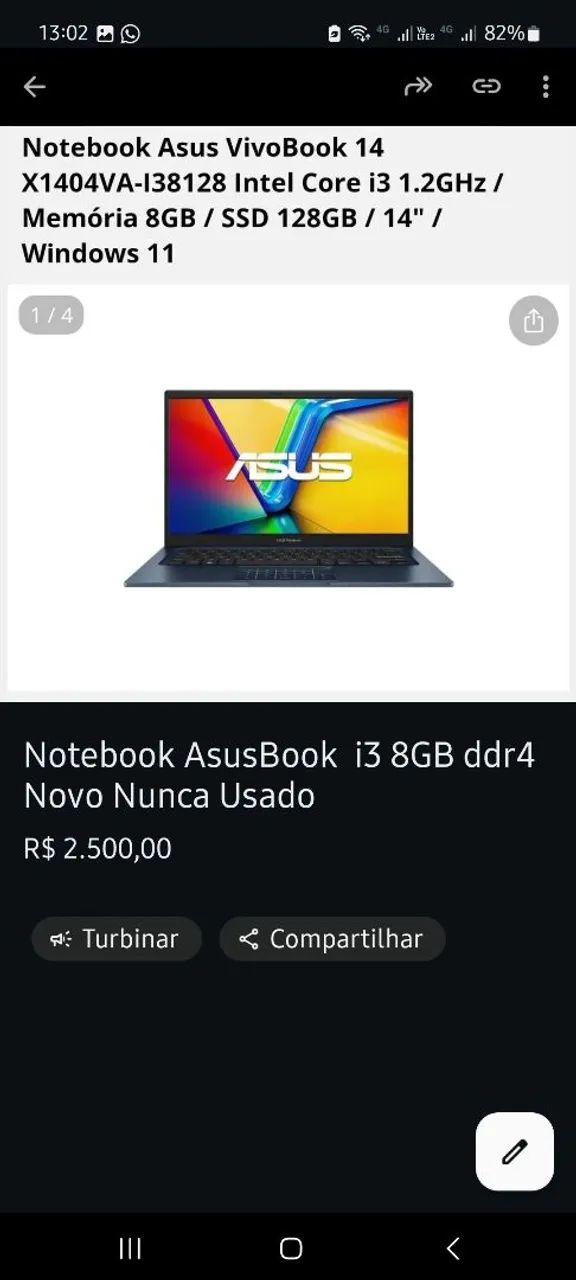 Notebook Novos Lacrados - Foto 2