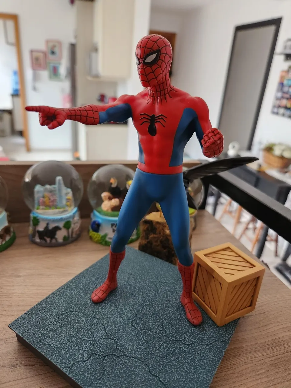 Iron Studios - Spider-Man - Statue à l'échelle 1/10 de la série animée des années 60 – The Card Vault