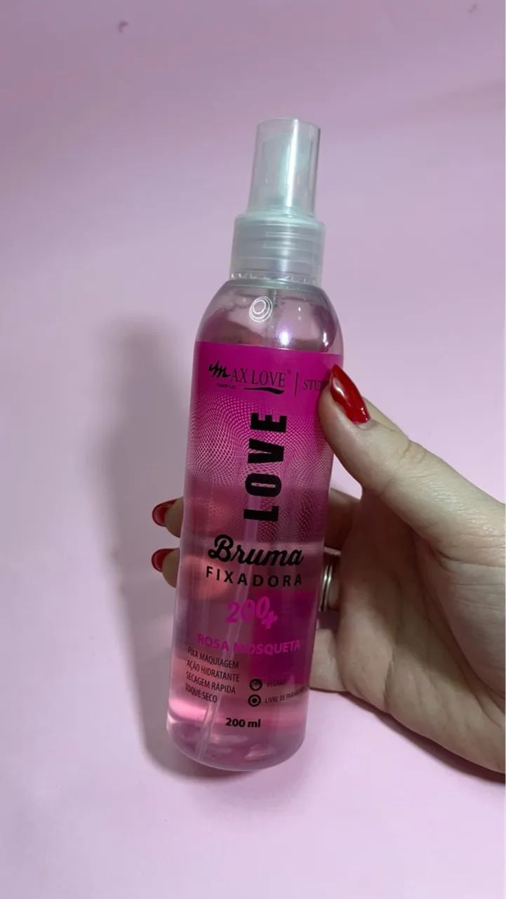 Bruma Fixadora Rosa Mosqueta 200ml - Max Love - Foto 2