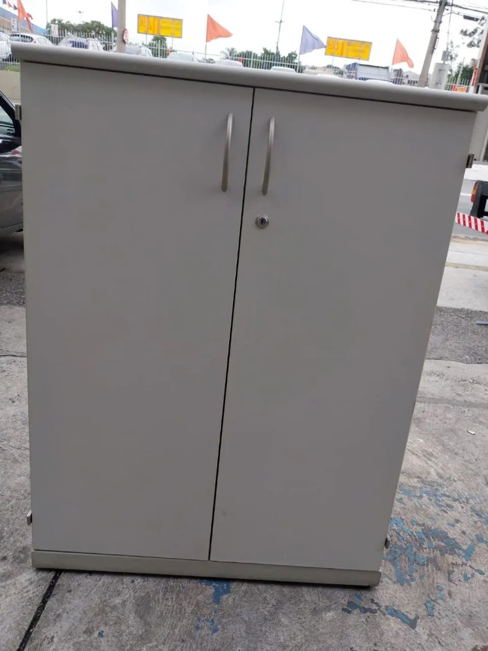 Armário de Escritório 2 Prateleiras 