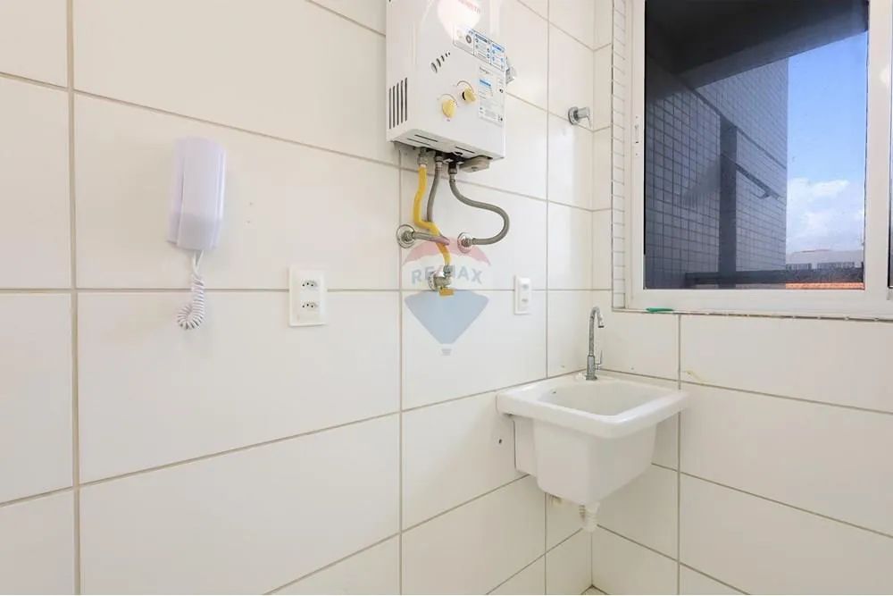 Apartamento de 60m com 2 quartos, sendo 1 suíte, varanda e cozinha. 1 Vaga de garage, laze - Foto 13
