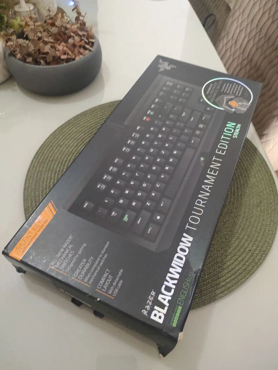 Razer Blackwidow Tournament + Case Razer - Foto 3