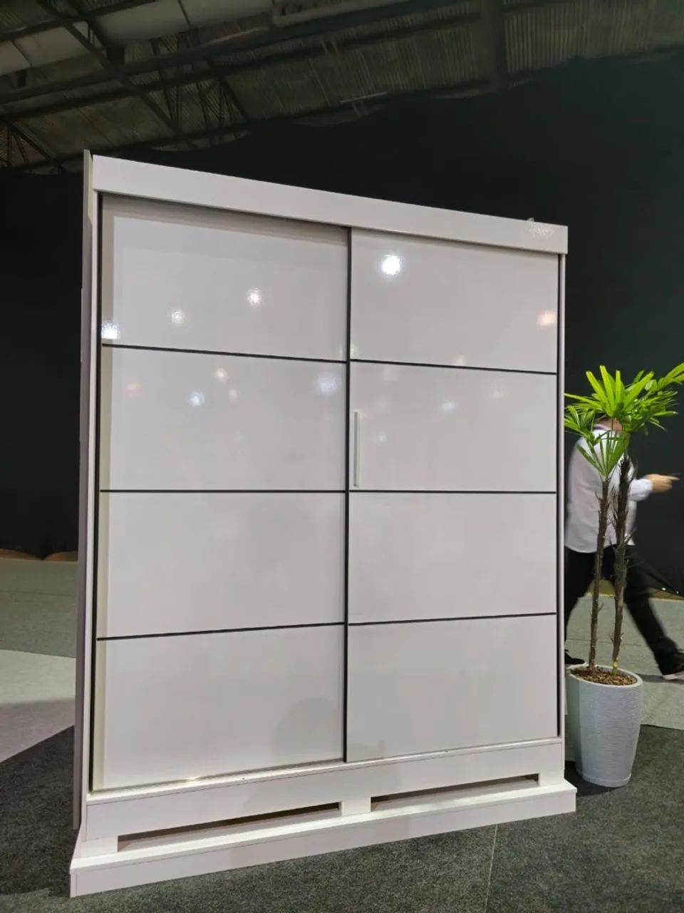 Guarda-Roupa Branco Moderno NOVO