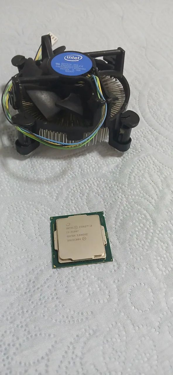 Processador Intel Core i3-9100F + Cooler