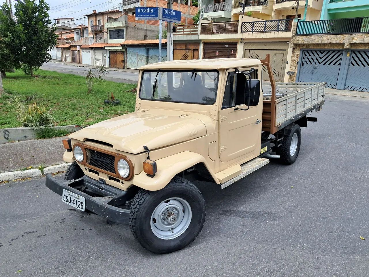 Toyota Band.Picape Chassi Longo Diesel 1989