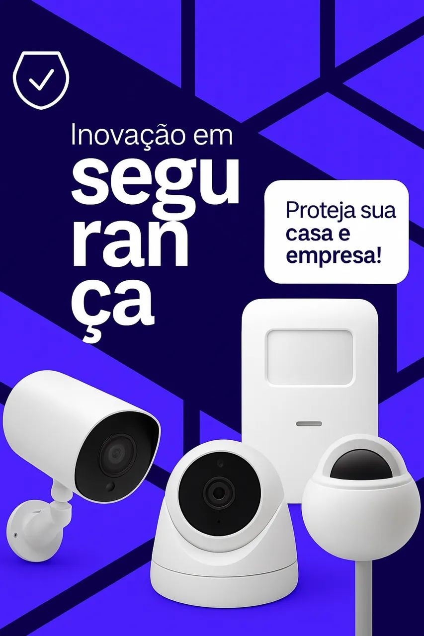 Câmeras e Alarmes para sua Proteção