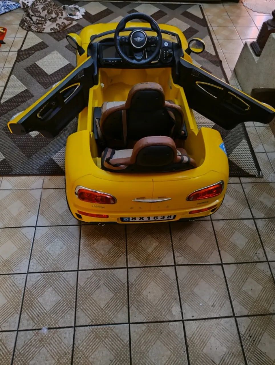 Carrinho elétrico infantil Mini Cooper S  - Foto 5