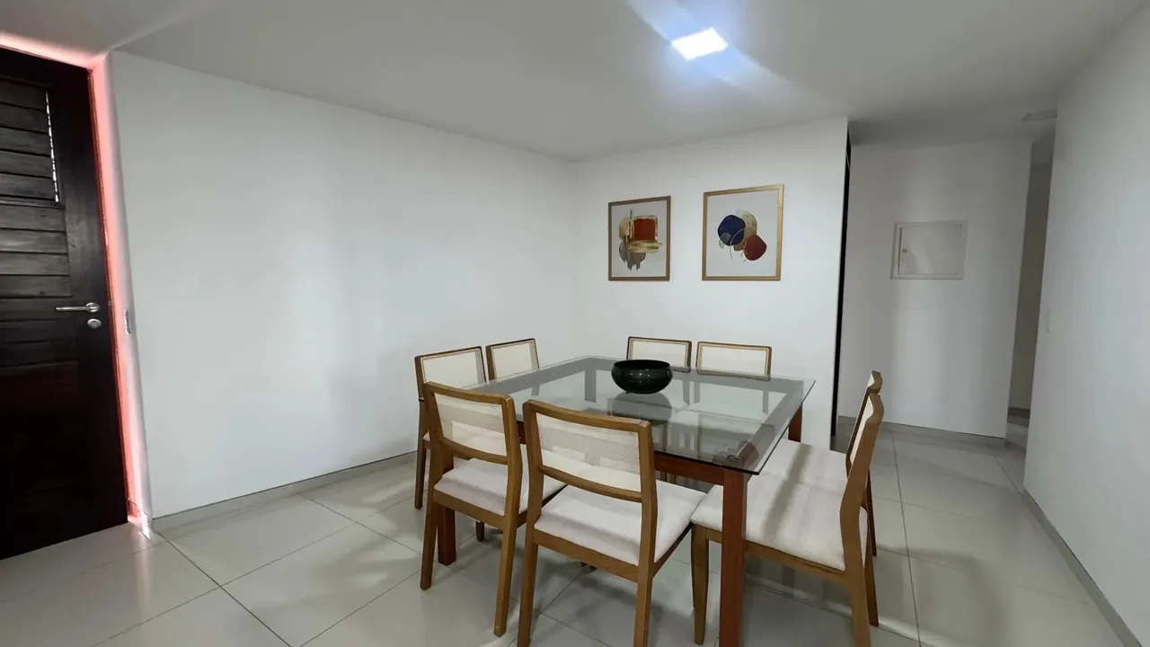 lindo apartamento Mobiliado para locação ,beira mar do Cabo Branco