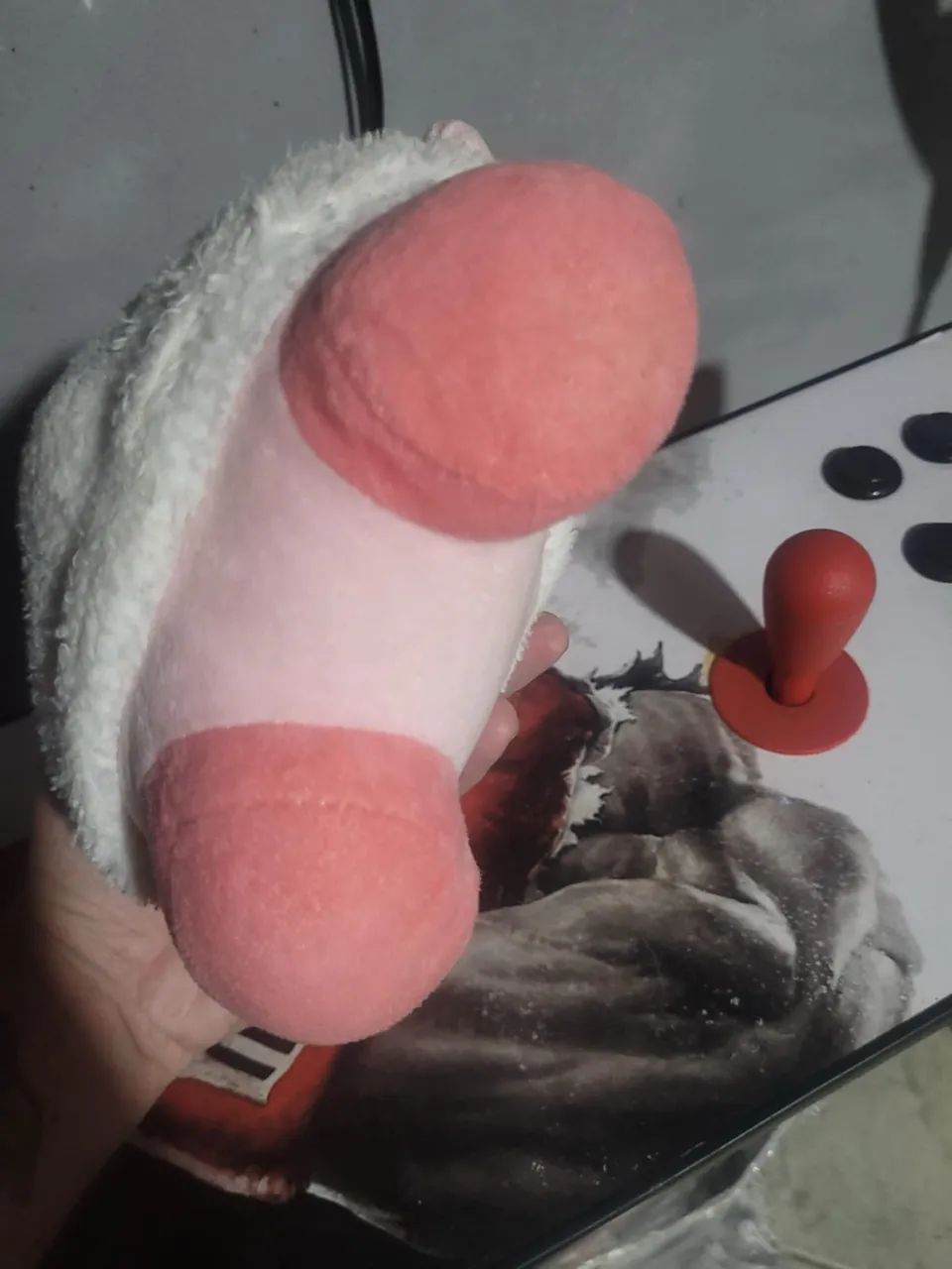 Pelúcia Kirby com orelhas de Coelho. - Foto 5