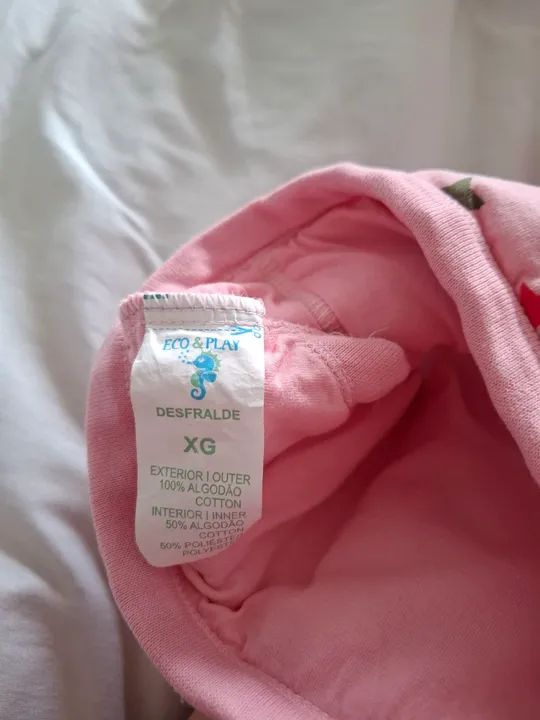 Conjunto de 4 calcinhas desfralde XG ecoplay - Foto 2