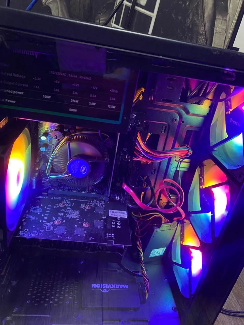 PC Gamer com RGB e Placa de Vídeo