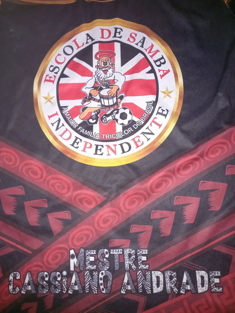 Camisa Torcida Independente tamanho Gg usada - Foto 3