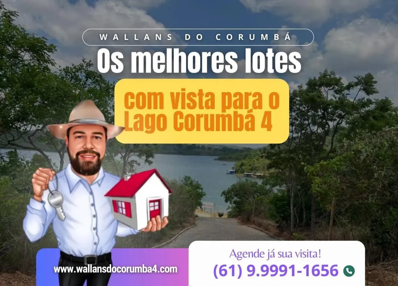 Corumbá IV / Lago Corumbá 4 - Parcele S/Burocracia, Segurança e muita Paz
