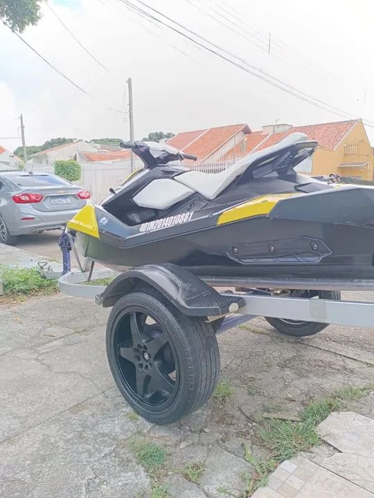 Jet Ski SPARK 2014 90HP - Carretinha.  - Foto 6