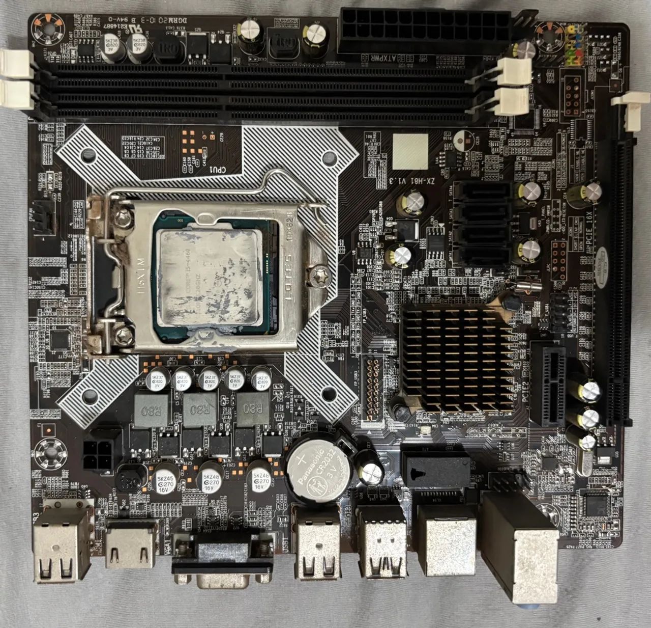 Placa Mãe H81 com i5-4460