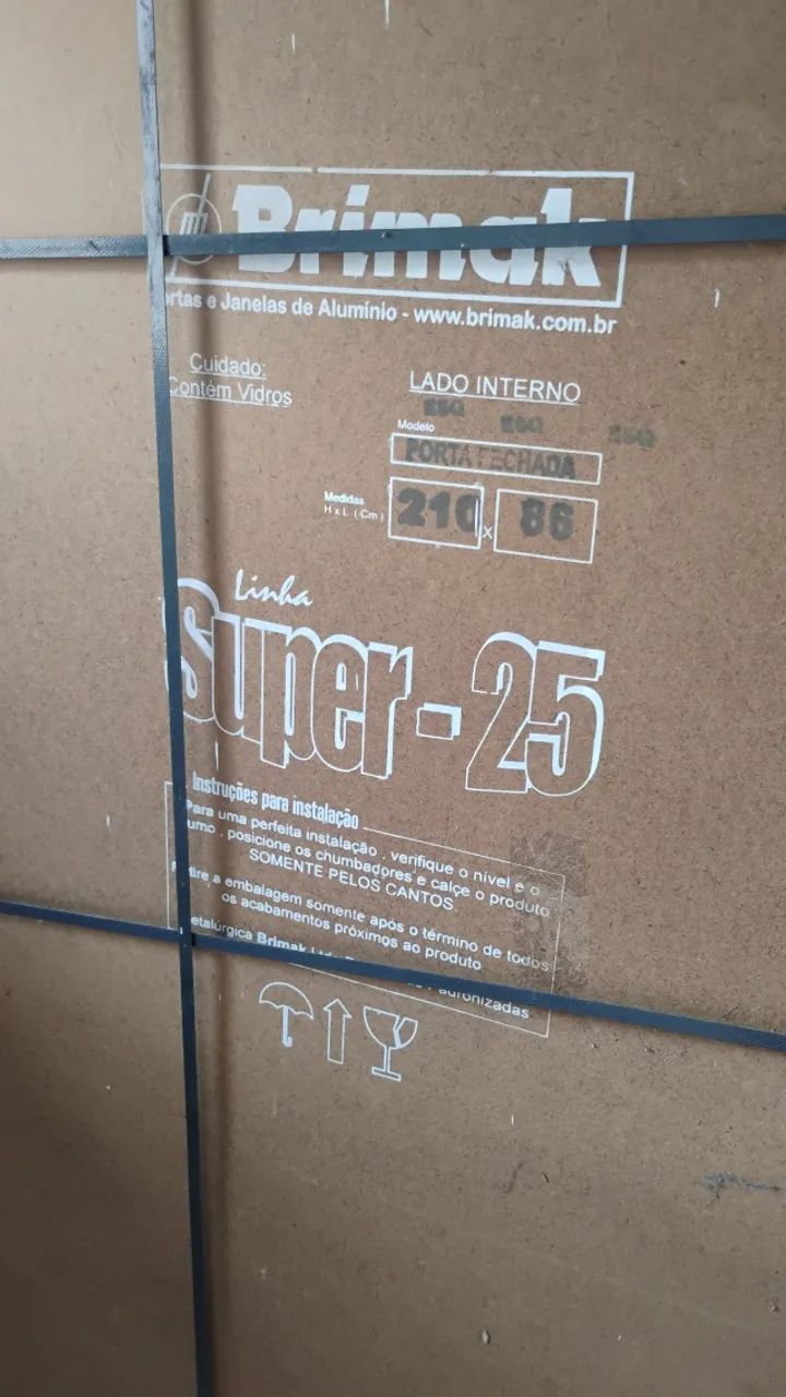 Porta de alumínio - troco por gul0s4 