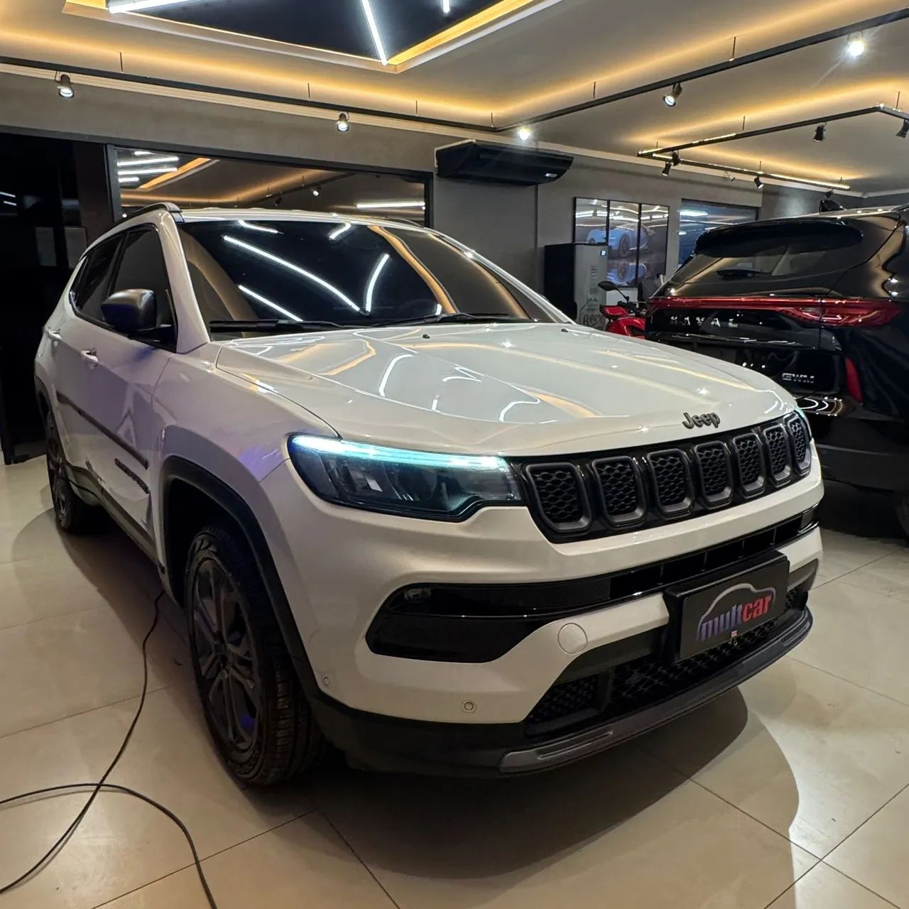 JEEP COMPASS LONGITUDE ED 70 ANOS 1.3 TB FLEX ANO 2021-2022 - Foto 4