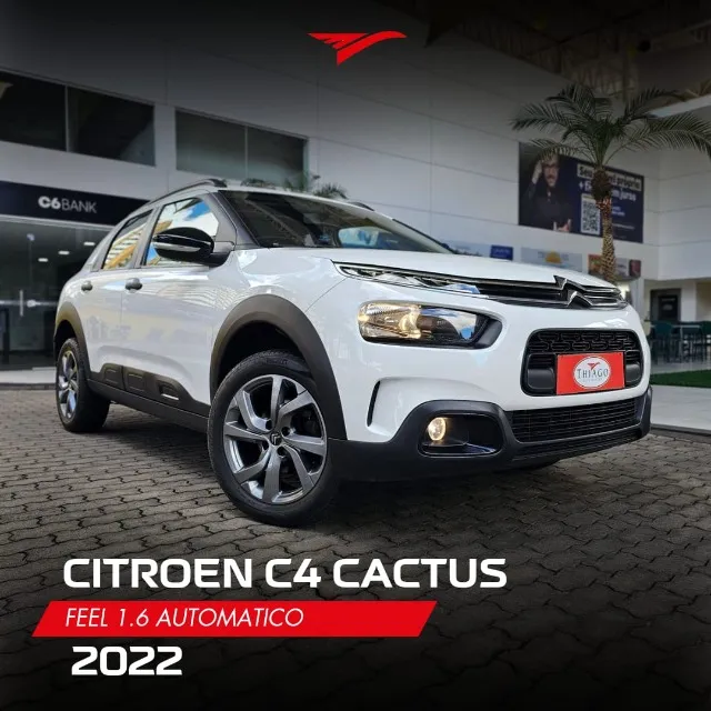 CITROEN C4 CACTUS 1.6 VTI 120 FLEX FEEL EAT6