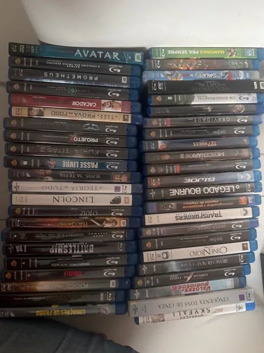 Coleção de Filmes Blu-Ray
