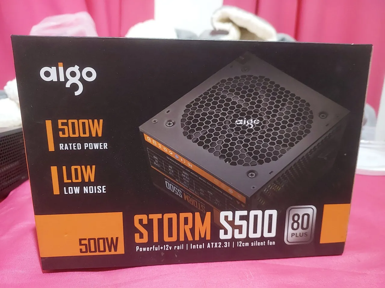 Fonte Aigo Storm S500 500W 80 Plus