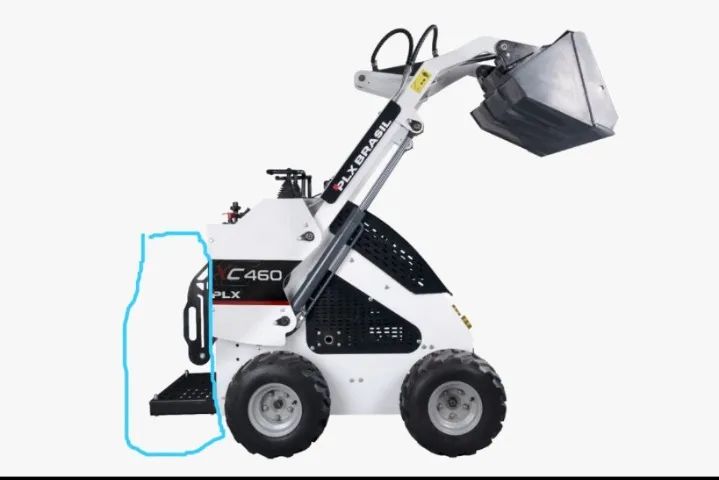 vende-se ou troca-se Mini Carregadeira de 1000kilos - Foto 5