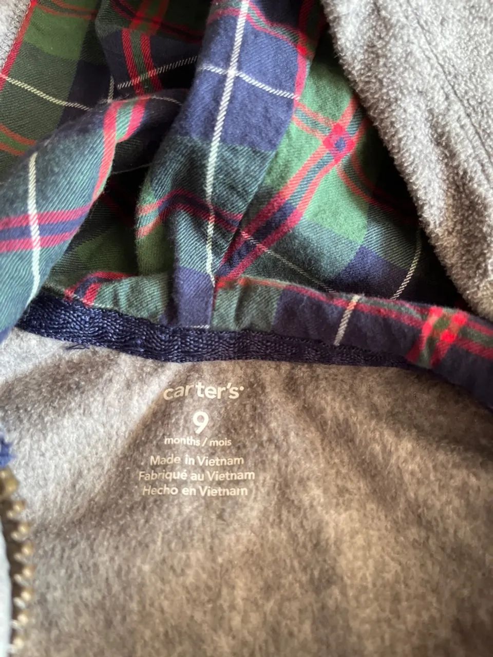Macacão de inverno com capuz Carters - Foto 3