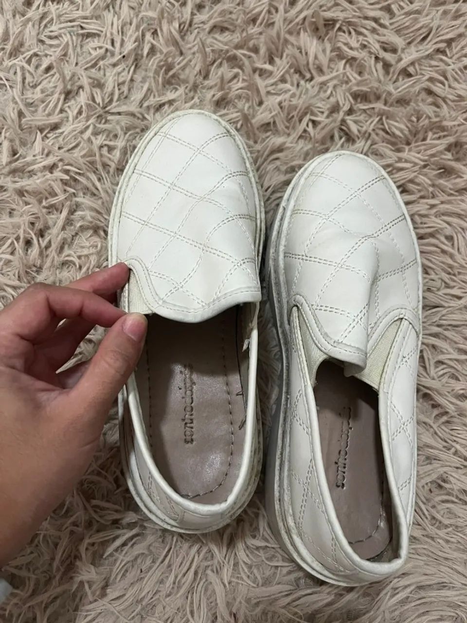 Sapato off white - Foto 2