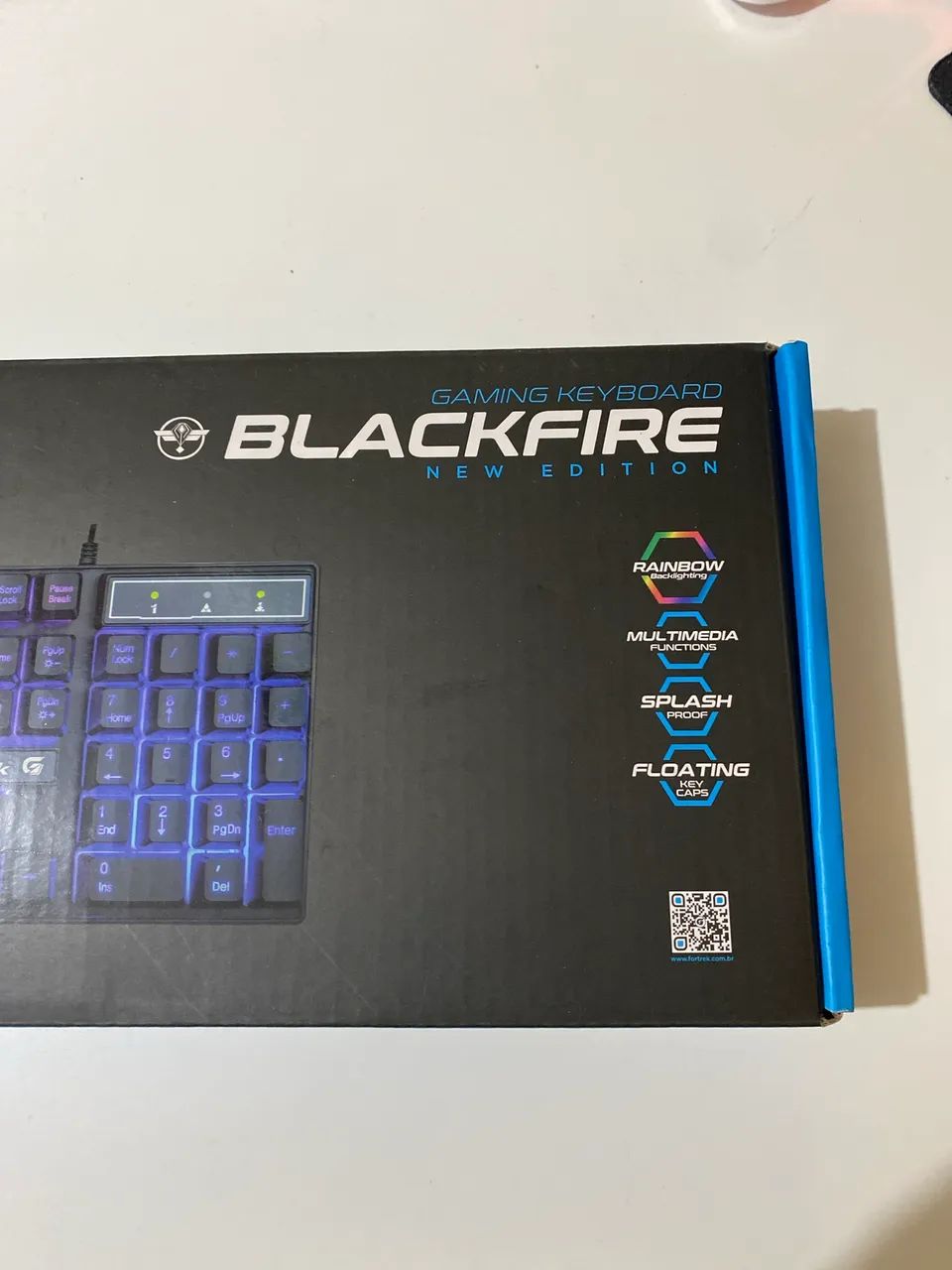 Kit Teclado e Mouse Gamer Fortrek 64167710044545122