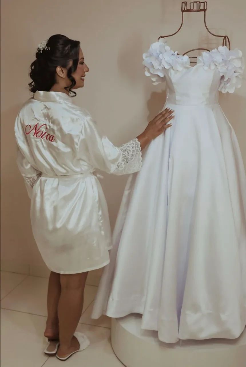Vestido de Noiva Minimalista 