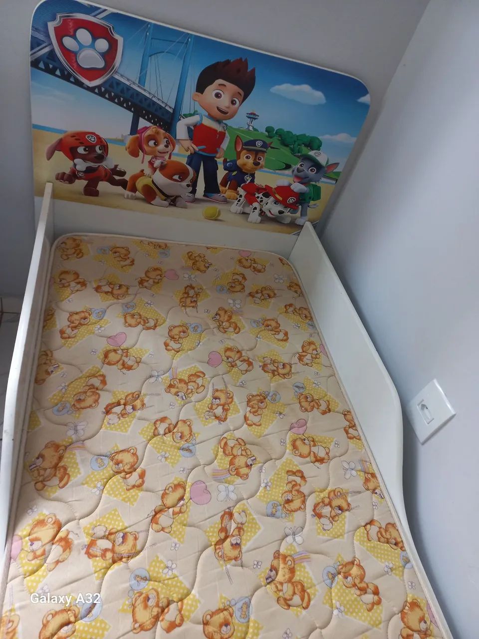 Mini cama com colchão infantil  - Foto 4