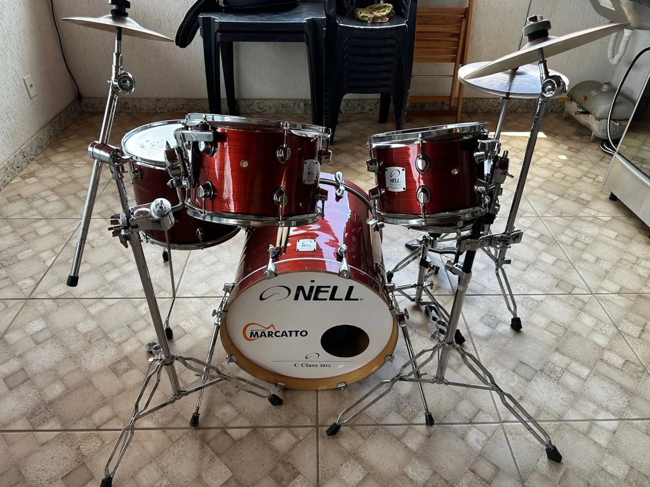 Bateria Completa Nell Marcatto C-Class 2018 - Foto 5