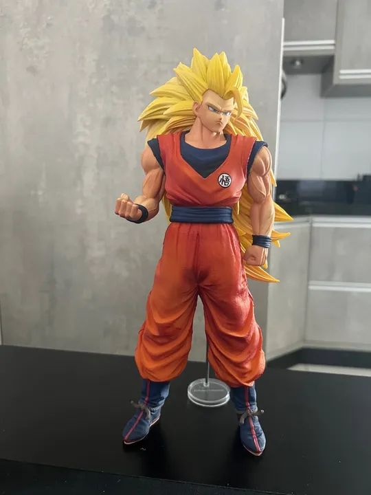 Action Figure - Goku Super Sayajin 3 - Dragon Ball Z  - Foto 4