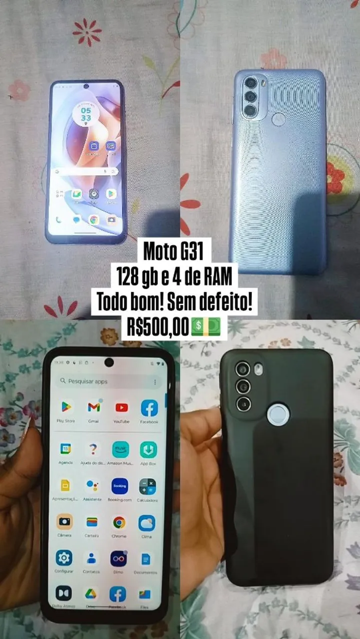 Celular Moto G31