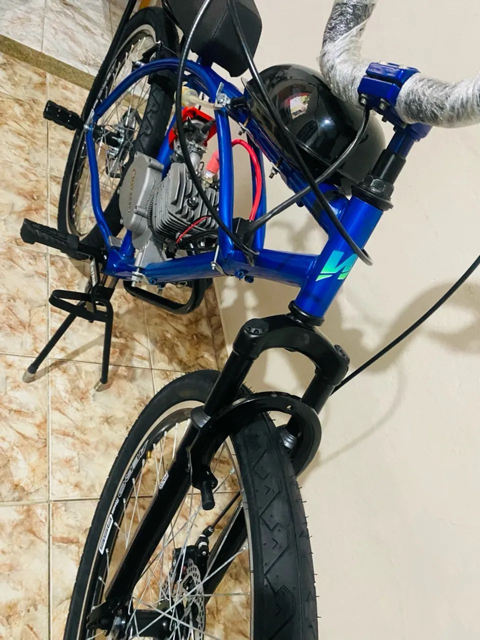 Bicicleta Motorizada 80cc  - Foto 5